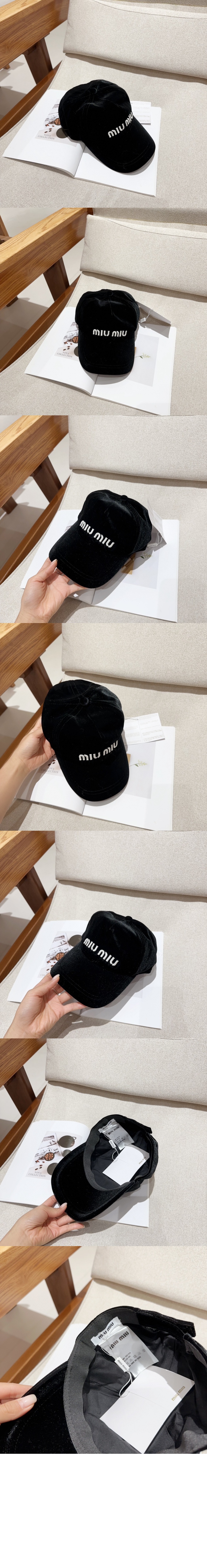 미러급레플리카사이트 | 명품레플리카 전문 쇼핑몰  | 하이퀄 - 벨벳 베이스볼 캡 5HC179 > 미우미우