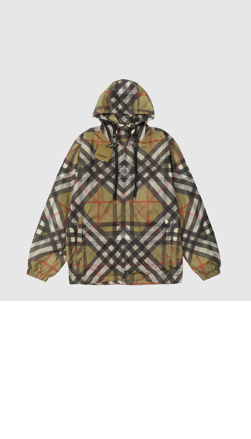미러급레플리카사이트 | 명품레플리카 전문 쇼핑몰  | 하이퀄 - 체크 나일론 재킷 > 버버리