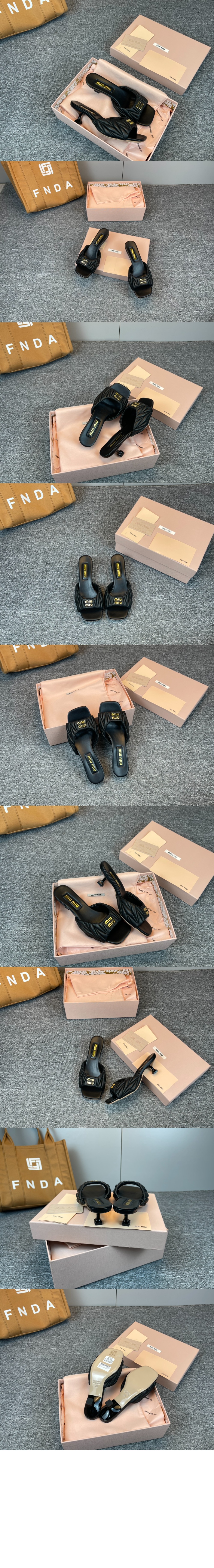 미러급레플리카사이트 | 명품레플리카 전문 쇼핑몰  | 하이퀄 - 마테라쎄 나파 가죽 슬라이드 5XX59 > 미우미우