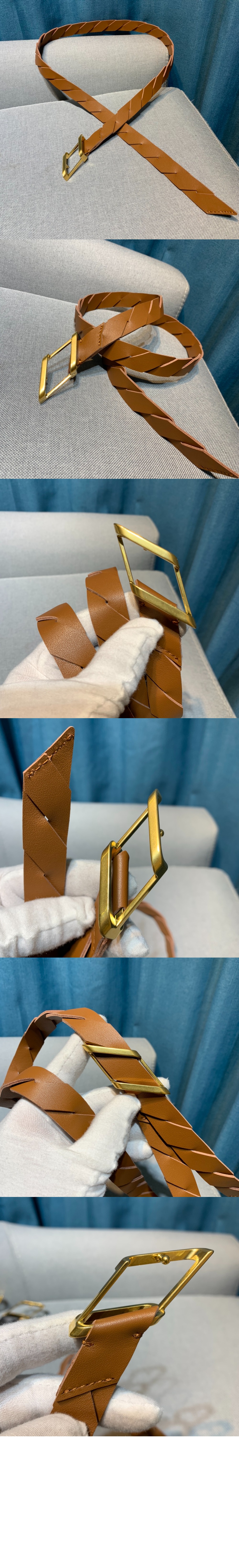 미러급레플리카사이트 | 명품레플리카 전문 쇼핑몰  | 하이퀄 - 땋은 송아지 가죽 벨트 620106 > 보테가베네타