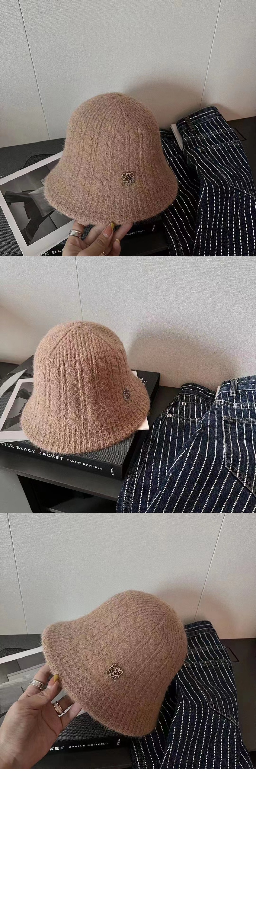 미러급레플리카사이트 | 명품레플리카 전문 쇼핑몰  | 하이퀄 - 니트 벙거지 > 로에베