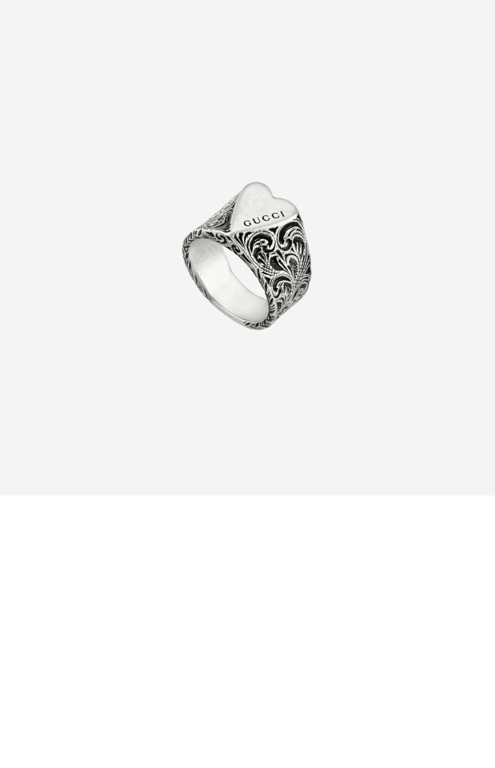 미러급레플리카사이트 | 명품레플리카 전문 쇼핑몰  | 하이퀄 - Heart Ring Silver  반지 702768 > 구찌