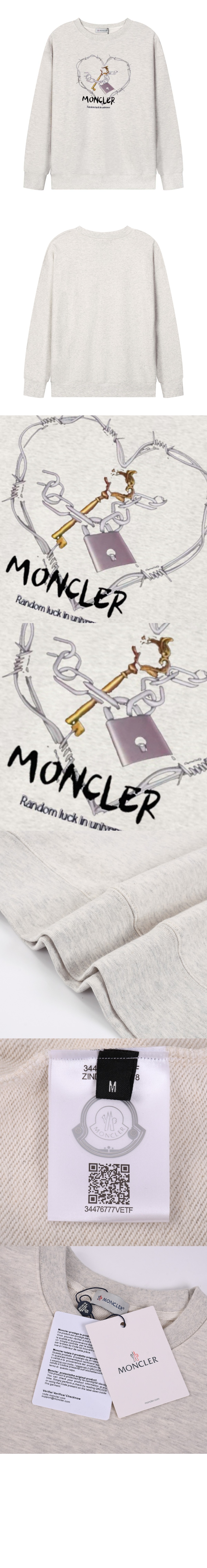 미러급레플리카사이트 | 명품레플리카 전문 쇼핑몰  | 하이퀄 - 로고 프린트 면 톱 > 몽클레어