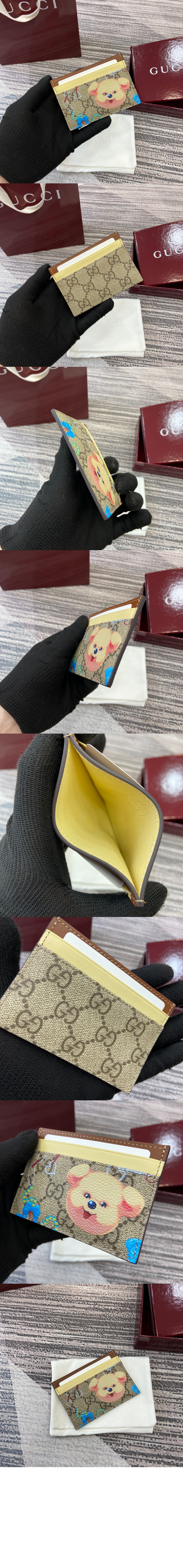 미러급레플리카사이트 | 명품레플리카 전문 쇼핑몰  | 하이퀄 - 패턴 카드 홀더 838900 > 구찌