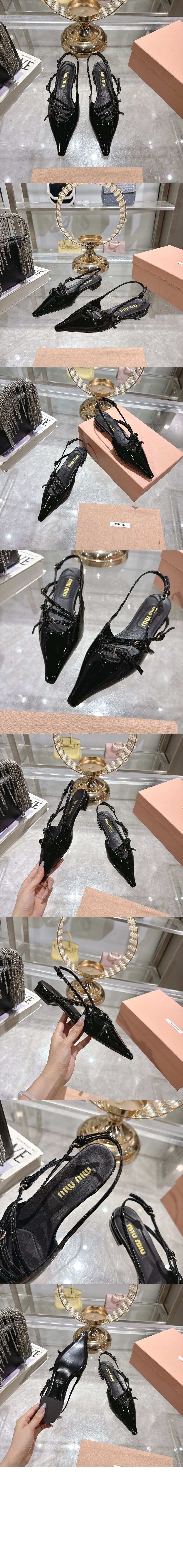 미러급레플리카사이트 | 명품레플리카 전문 쇼핑몰  | 하이퀄 - 가죽 슬링백 발레리나 5F476E > 미우미우
