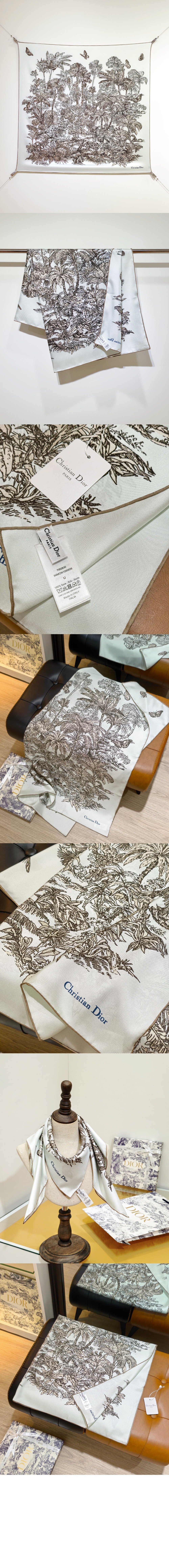 미러급레플리카사이트 | 명품레플리카 전문 쇼핑몰  | 하이퀄 - Dioriviera Toile de Jouy Palms 90 스퀘어 스카프 54JOP > 디올