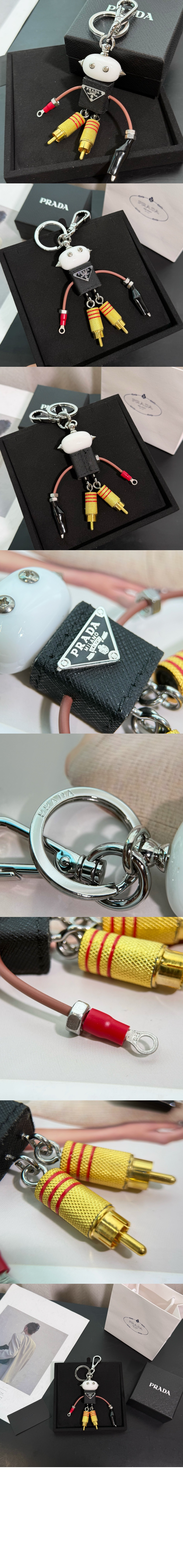 미러급레플리카사이트 | 명품레플리카 전문 쇼핑몰  | 하이퀄 - Robot 사피아노 가죽 백 참 1TR097 > 프라다