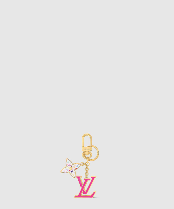 LV x TM LV 아이코닉 모노그램 멀티컬러 키 홀더 M02466