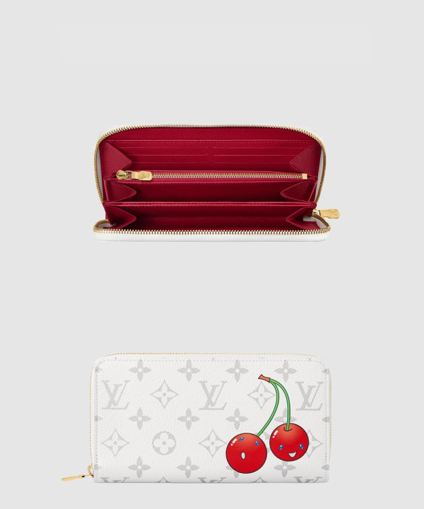LV x TM Zippy Wallet 지피 월릿 무라카미 컬렉션 M14240