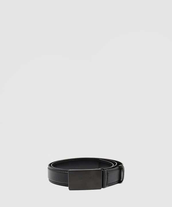 로고 버클 사피아노 벨트 2CM199